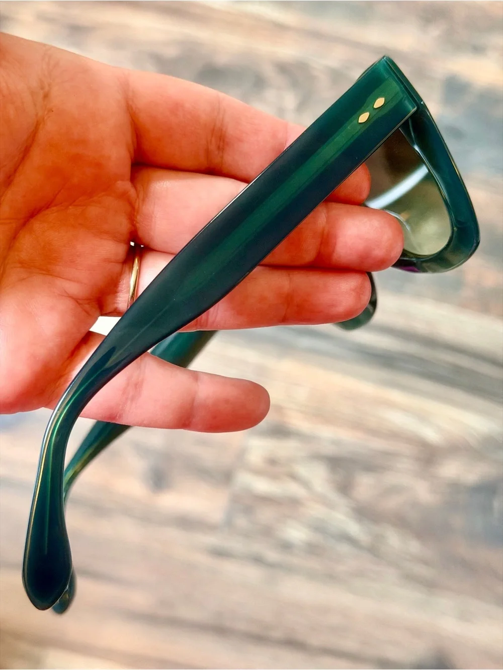 Isabel Marant Louny Translucent Green Gradient Sunglasses IM0050